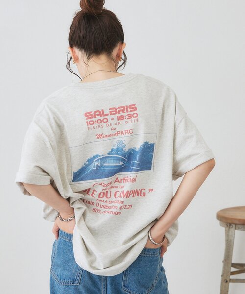セール】【Enlude】アソートスーベニアバックプリントTシャツ《ユニ