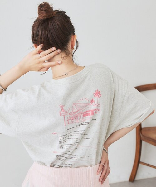 セール】【Enlude】アソートスーベニアバックプリントTシャツ《ユニ