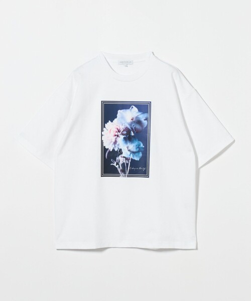A DAY IN THE LIFE UNITED ARROWS(アデイインザライフユナイテッドアローズ)の「アクロマティック フラワープリント カットソー<A DAY IN THE LIFE>(Tシャツ/カットソー・メンズ・ダークグレー/ホワイト・M/L)」の11枚目の写真