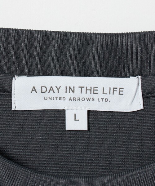 A DAY IN THE LIFE UNITED ARROWS(アデイインザライフユナイテッドアローズ)の「アクロマティック フラワープリント カットソー<A DAY IN THE LIFE>(Tシャツ/カットソー・メンズ・ダークグレー/ホワイト・M/L)」の16枚目の写真