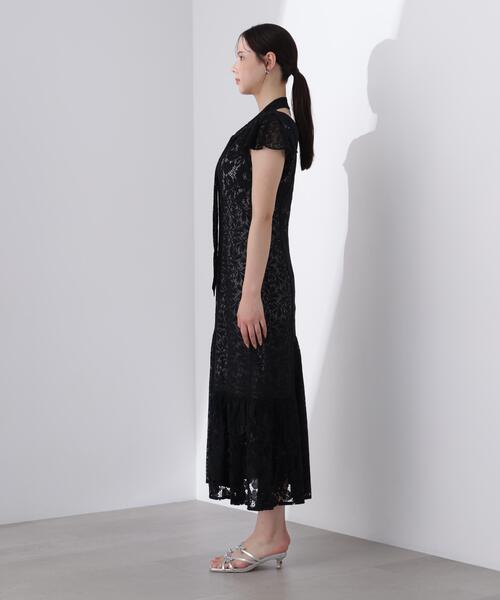 PROPORTION BODY DRESSING(プロポーションボディドレッシング)の「<L>タイ付きレースワンピース / 1216140414(ワンピース・レディース・ブラック/ホワイト系その他・MEDIUM/P/S/SMALL)」の22枚目の写真