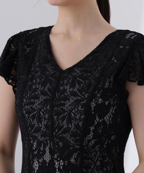 PROPORTION BODY DRESSING(プロポーションボディドレッシング)の「<L>タイ付きレースワンピース / 1216140414(ワンピース・レディース・ブラック/ホワイト系その他・MEDIUM/P/S/SMALL)」の14枚目の写真