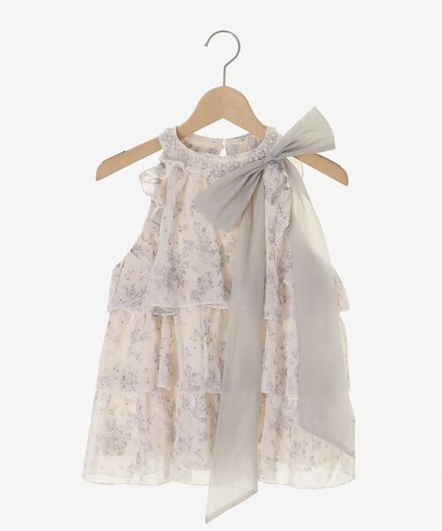 MAJESTIC LEGON(マジェスティックレゴン)の「アメスリティアードブラウス(シャツ/ブラウス・レディース・ホワイト系その他2/アイボリー/ブラック/ホワイト系その他/ホワイト系5/ブラック系その他2・MEDIUM)」の18枚目の写真