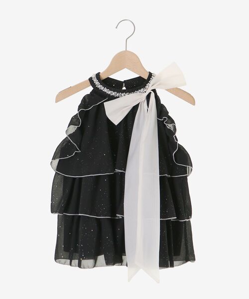 MAJESTIC LEGON(マジェスティックレゴン)の「アメスリティアードブラウス(シャツ/ブラウス・レディース・ホワイト系その他2/アイボリー/ブラック/ホワイト系その他/ホワイト系5/ブラック系その他2・MEDIUM)」の19枚目の写真