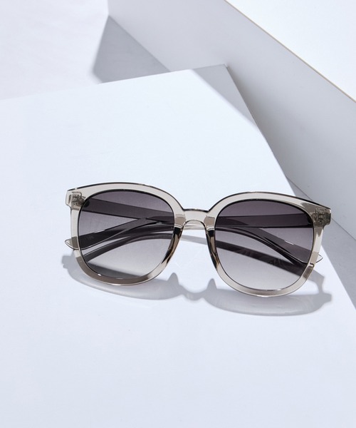 新品【agnes b】ZOZO限定★ウェリントンセルロイドサングラス agnes b.（アニエスベー） サングラス サングラス ”Virginie