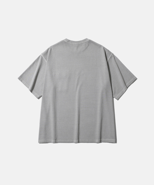 MOIF（モイフ）の「[SS26] GARMENT DYED H/S TEE / DYED GRAY（Tシャツ/カットソー・メンズ・その他・1(S)/2(M)/3(L)）」の2枚目の写真