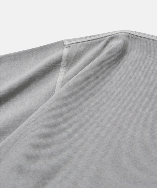 MOIF（モイフ）の「[SS26] GARMENT DYED H/S TEE / DYED GRAY（Tシャツ/カットソー・メンズ・その他・1(S)/2(M)/3(L)）」の4枚目の写真