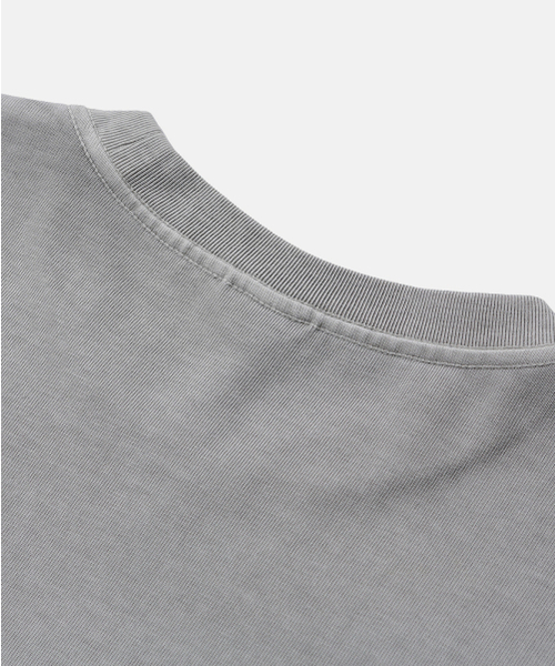 MOIF（モイフ）の「[SS26] GARMENT DYED H/S TEE / DYED GRAY（Tシャツ/カットソー・メンズ・その他・1(S)/2(M)/3(L)）」の7枚目の写真