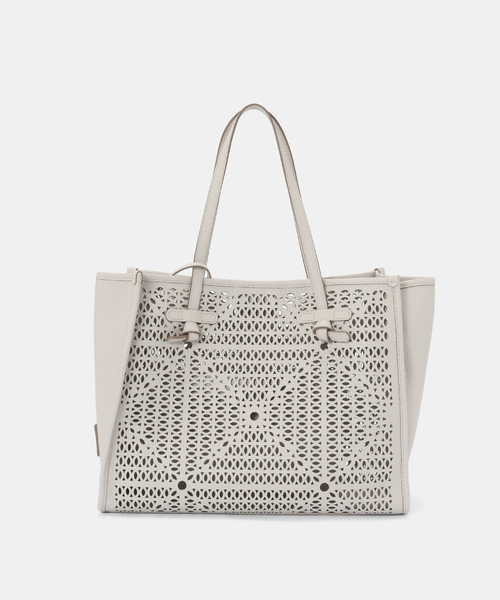 IENA(イエナ)の「GIANNI CHIARINI/ジャン二 キアリー二 MARCELLA LNR バッグ BS12390(トートバッグ・レディース・ブラック/ホワイト・FREE)」の2枚目の写真