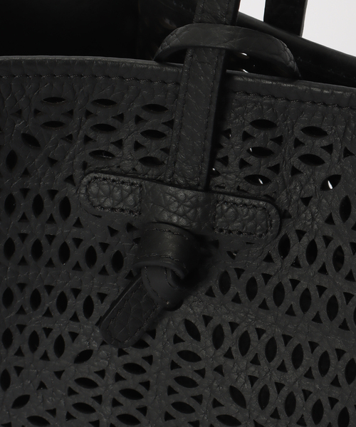 IENA(イエナ)の「GIANNI CHIARINI/ジャン二 キアリー二 MARCELLA LNR バッグ BS12390(トートバッグ・レディース・ブラック/ホワイト・FREE)」の15枚目の写真