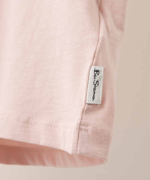 Ben Sherman(ベンシャーマン)の「サーフ&ギターズTシャツ(Tシャツ/カットソー・メンズ・ブラック/サーモンピンク・MEDIUM/LARGE)」の12枚目の写真