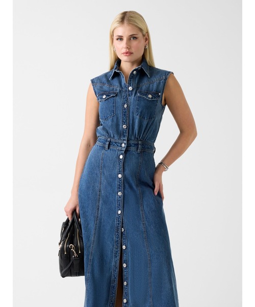 RUGIADA Dress ワンピース デニムワンピース | GUESS(ゲス) JAPAN 公式