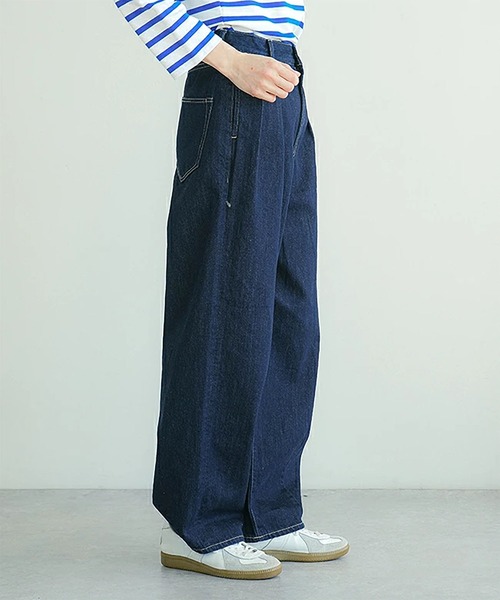 SOLAMONAT(ソラモナ)の「モナジーンズ(デニムパンツ・レディース・ワンウォッシュ・M/S/L)」の18枚目の写真