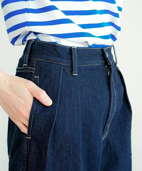 SOLAMONAT(ソラモナ)の「モナジーンズ(デニムパンツ・レディース・ワンウォッシュ・M/S/L)」の9枚目の写真