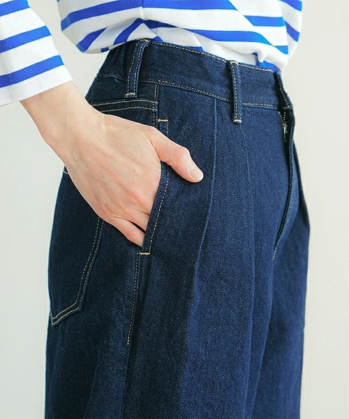 SOLAMONAT(ソラモナ)の「モナジーンズ(デニムパンツ・レディース・ワンウォッシュ・M/S/L)」の10枚目の写真