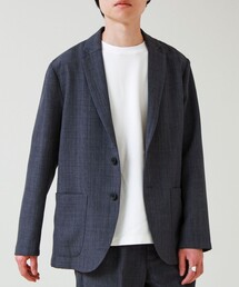 GLOSTER（グロスター）の「【セットアップ対応】リネンライクキャンバスジャケット（テーラードジャケット）」