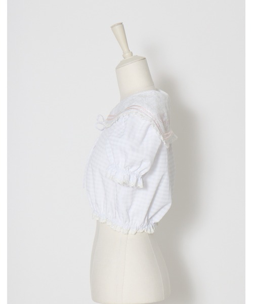 Fiorforte（フィオルフォルテ）の「gingham sailor setup（ワンピース・レディース・ピンク/ホワイト・FREE）」の16枚目の写真