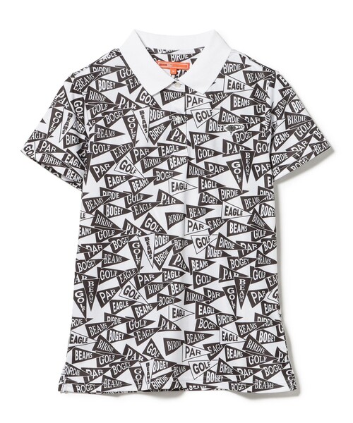 BEAMS GOLF(ビームスゴルフ)の「〈WOMEN〉ORANGE LABEL / フラッグ総柄 ポロシャツ(ポロシャツ・レディース・その他/ホワイト・SMALL/LARGE/MEDIUM)」の22枚目の写真