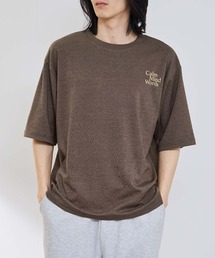 【 REALSTANDARD/リアルスタンダード 】UV 接触冷感 速乾 タフラク ワンポイント刺繍プリントTシャツ