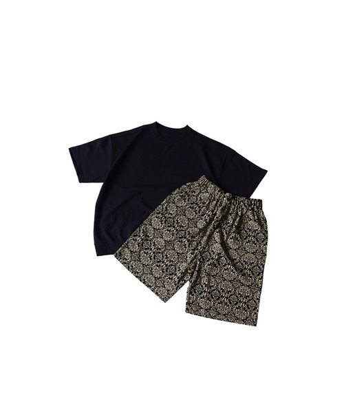 antiqua(アンティカ)の「上下 セットアップ 裏毛 ルームウェア(Tシャツ/カットソー・レディース・その他1/ストライプ/ドット/その他・M/L/XL)」の22枚目の写真