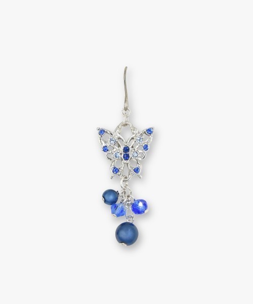 ANNA SUI（アナスイ）の「バタフライモチーフ　ピアス（ピアス（両耳用）・レディース・ブルー・ONE SIZE）」の3枚目の写真