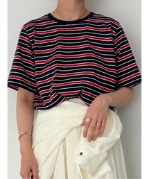 マルチボーダーTシャツ