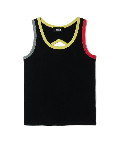 soduk（スドーク）の「【soduk】26SS新作 circle tank top / サークルタンクトップ（タンクトップ・レディース・ブラック/ブラウン/ネイビー・ONE SIZE）」の11枚目の写真