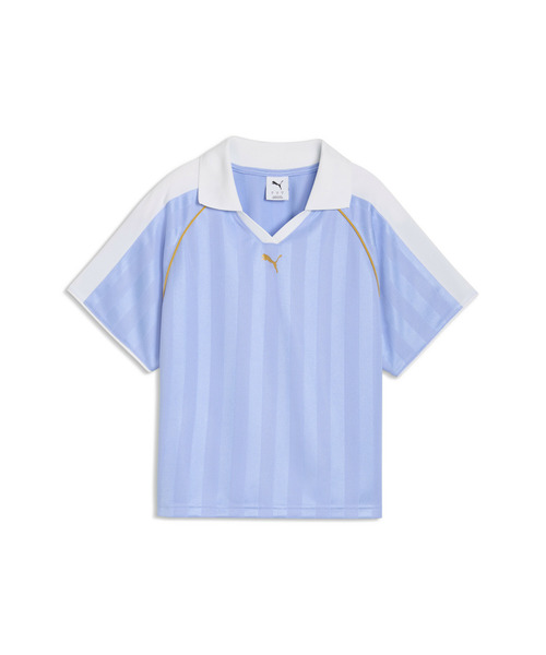PUMA(プーマ)の「PUMA プーマ ウィメンズ T7 リラックスド フットボール 半袖 Tシャツ(Tシャツ/カットソー・レディース・ラベンダー/グリーン系その他・X-LARGE/LARGE/SMALL/MEDIUM)」の5枚目の写真
