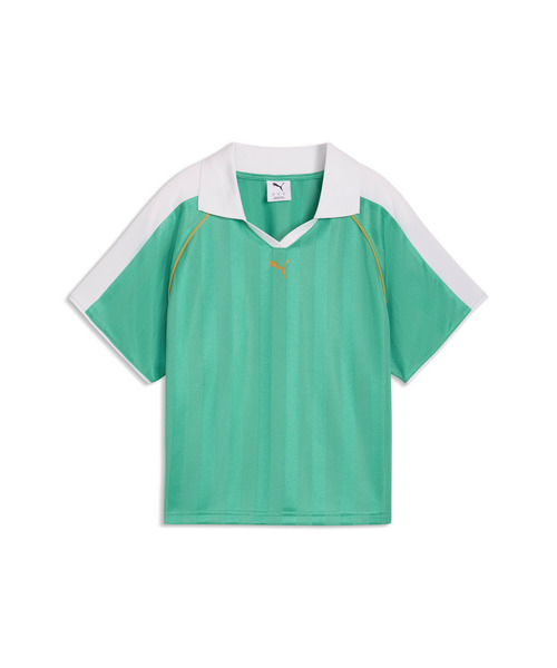 PUMA(プーマ)の「PUMA プーマ ウィメンズ T7 リラックスド フットボール 半袖 Tシャツ(Tシャツ/カットソー・レディース・ラベンダー/グリーン系その他・X-LARGE/LARGE/SMALL/MEDIUM)」の9枚目の写真
