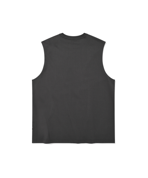 COVERNAT(カバーナット)の「チェックボードグラフィックスリーブレスチャコール(Tシャツ/カットソー・メンズ・その他・SMALL/MEDIUM/LARGE/X-LARGE/XX-LARGE)」の3枚目の写真