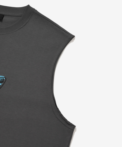 COVERNAT(カバーナット)の「チェックボードグラフィックスリーブレスチャコール(Tシャツ/カットソー・メンズ・その他・SMALL/MEDIUM/LARGE/X-LARGE/XX-LARGE)」の9枚目の写真