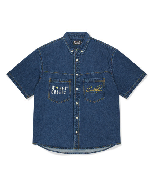 WKNDRS(ウィーキャンドース)の「AP OG DENIM SHIRT (DENIM)(シャツ/ブラウス・レディース・その他・X-LARGE/LARGE/MEDIUM)」の1枚目の写真