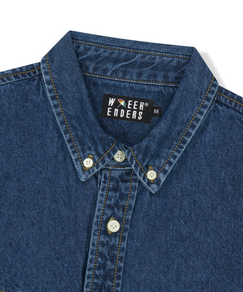 WKNDRS(ウィーキャンドース)の「AP OG DENIM SHIRT (DENIM)(シャツ/ブラウス・レディース・その他・X-LARGE/LARGE/MEDIUM)」の3枚目の写真