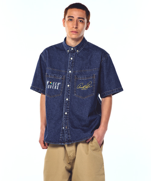 WKNDRS(ウィーキャンドース)の「AP OG DENIM SHIRT (DENIM)(シャツ/ブラウス・レディース・その他・X-LARGE/LARGE/MEDIUM)」の9枚目の写真