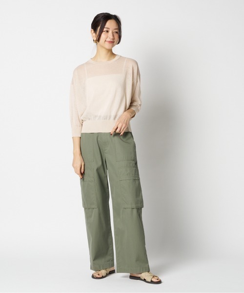 HELIOPOLE(エリオポール)の「MILITARY PANTS(その他パンツ・レディース・キャメル/オリーブ・38/36)」の6枚目の写真