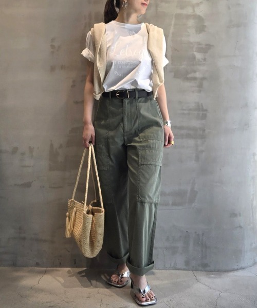 HELIOPOLE(エリオポール)の「MILITARY PANTS(その他パンツ・レディース・キャメル/オリーブ・38/36)」の22枚目の写真