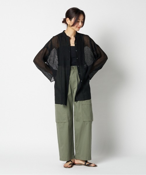 HELIOPOLE(エリオポール)の「MILITARY PANTS(その他パンツ・レディース・キャメル/オリーブ・38/36)」の20枚目の写真