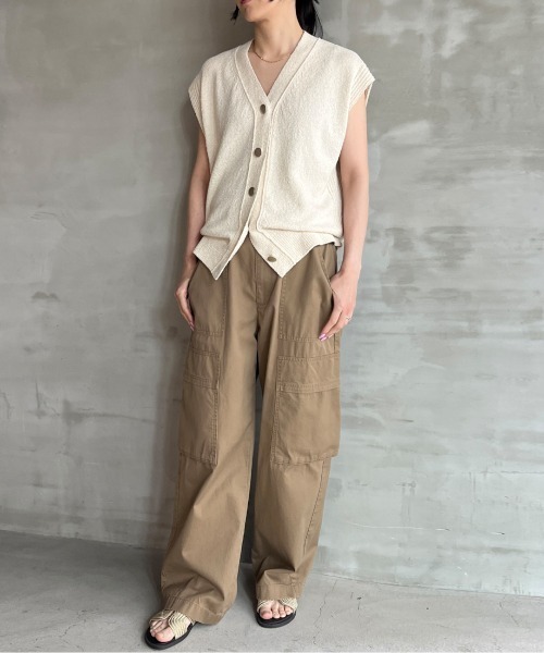HELIOPOLE(エリオポール)の「MILITARY PANTS(その他パンツ・レディース・キャメル/オリーブ・38/36)」の18枚目の写真