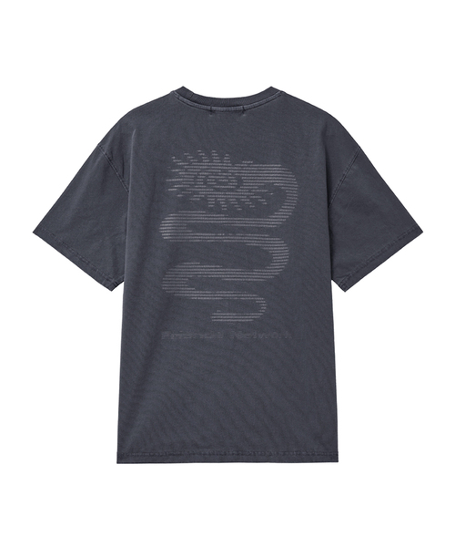 INTEMPOMOOD(インテンポムード)の「ネットワークストリートTシャツ : 2カラー(Tシャツ/カットソー・メンズ・ネイビー/ベージュ・MEDIUM/LARGE)」の2枚目の写真