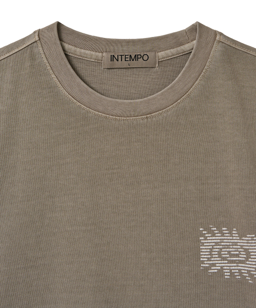 INTEMPOMOOD(インテンポムード)の「ネットワークストリートTシャツ : 2カラー(Tシャツ/カットソー・メンズ・ネイビー/ベージュ・MEDIUM/LARGE)」の9枚目の写真