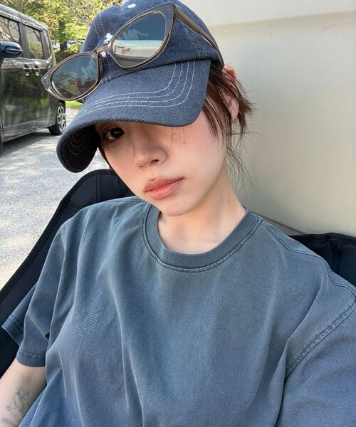 INTEMPOMOOD(インテンポムード)の「ネットワークストリートTシャツ : 2カラー(Tシャツ/カットソー・メンズ・ネイビー/ベージュ・MEDIUM/LARGE)」の21枚目の写真