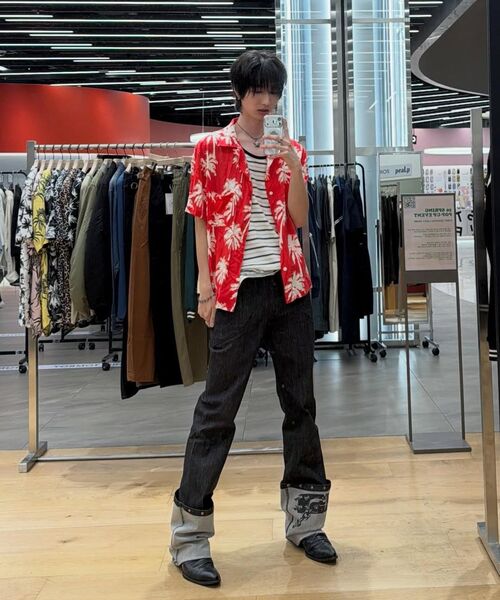 ROLLINGSTUDIOS(ローリングスタジオ)の「COTTON STRIPE SLEEVELESS IVORY/NAVY(Tシャツ/カットソー・メンズ・その他・LARGE/MEDIUM)」の3枚目の写真