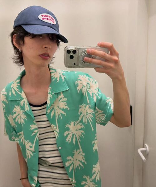 ROLLINGSTUDIOS(ローリングスタジオ)の「COTTON STRIPE SLEEVELESS IVORY/NAVY(Tシャツ/カットソー・メンズ・その他・LARGE/MEDIUM)」の7枚目の写真