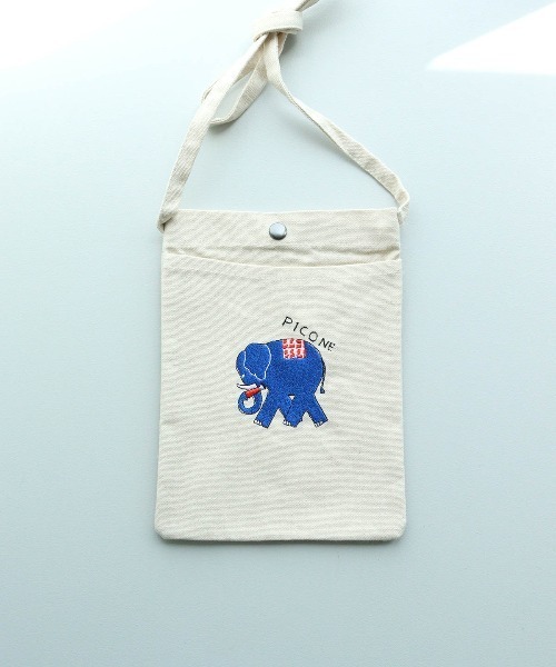CASA PICONE(カーサピッコーネ)の「刺繍ミニサコッシュ(ショルダーバッグ・レディース・B/C/H/I/D/G/A/F/J/E・FREE)」の4枚目の写真