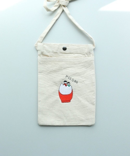 CASA PICONE(カーサピッコーネ)の「刺繍ミニサコッシュ(ショルダーバッグ・レディース・B/C/H/I/D/G/A/F/J/E・FREE)」の8枚目の写真