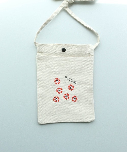 CASA PICONE(カーサピッコーネ)の「刺繍ミニサコッシュ(ショルダーバッグ・レディース・B/C/H/I/D/G/A/F/J/E・FREE)」の1枚目の写真