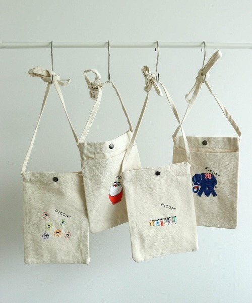 CASA PICONE(カーサピッコーネ)の「刺繍ミニサコッシュ(ショルダーバッグ・レディース・B/C/H/I/D/G/A/F/J/E・FREE)」の11枚目の写真