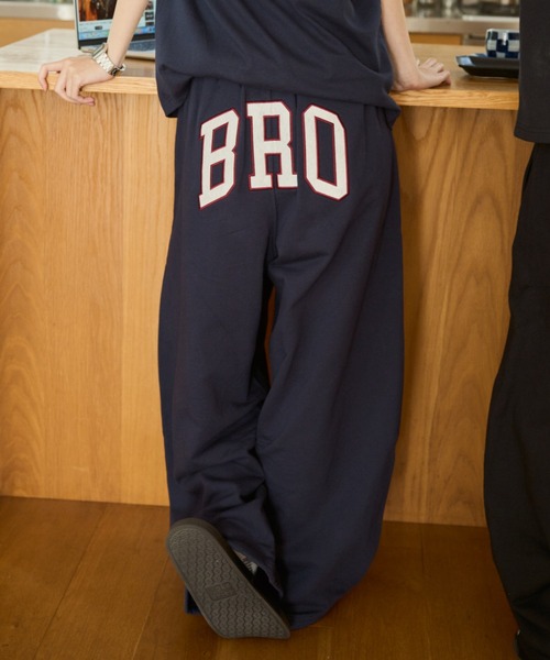 BRO Logo Sweat Pants（スウェットパンツ）｜BROKEN BASE（ブロークン
