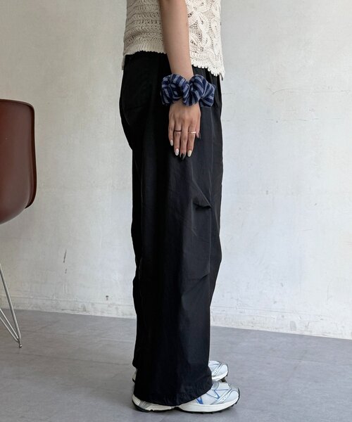 CPCM(シーピーシーエム)の「冷感ニータックナイロンパンツ(その他パンツ・レディース・ホワイト/ベージュ/カーキ/ブラック・FREE)」の10枚目の写真