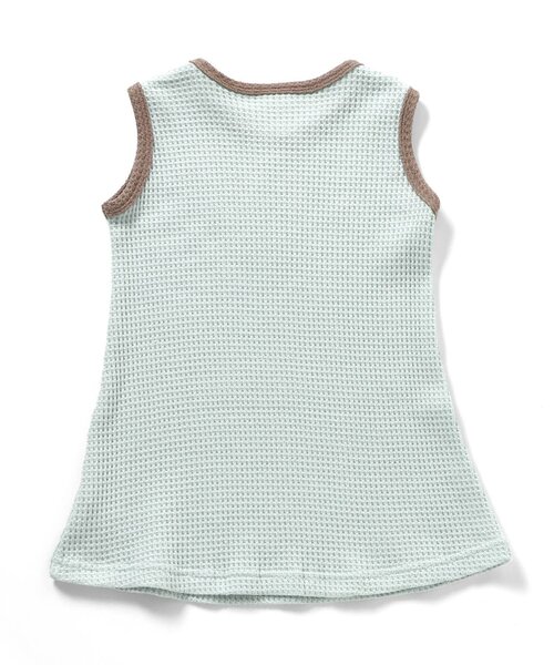 BREEZE(ブリーズ)の「ワッフルワンピース(ワンピース・キッズ・ピンク/サックスブルー/アイボリー・130/120/80/110/100/90)」の10枚目の写真